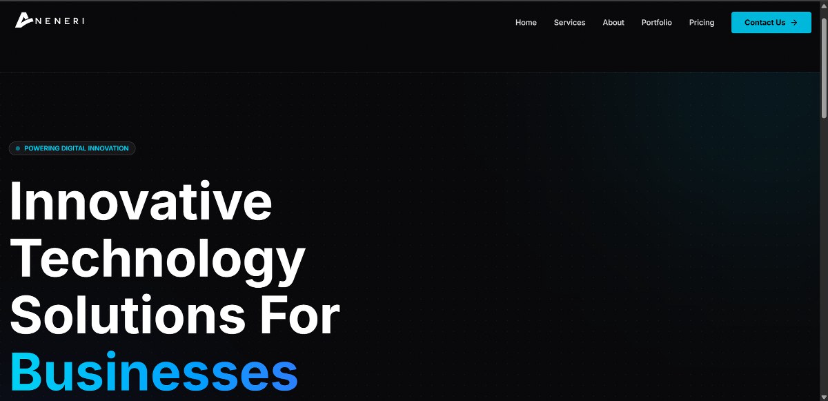 Aneneri Technologies screenshot
